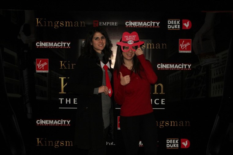 Deek Duke Avant Premiere of Kingsman